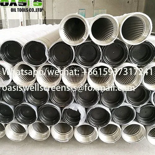 Stainless Steel Wire Wrapped Continuous Slot Water Well Screens for Water Well Drilling photo-2