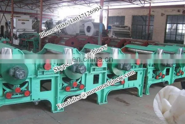 High Capacity Fabric Cotton Waste Recycling Machine Hot Sale photo-4