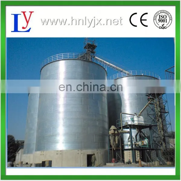 100t,200t,500t,1000t,5000t Grain Storage Silos With Flat Bottom Equipped With Sweep Auger photo-3