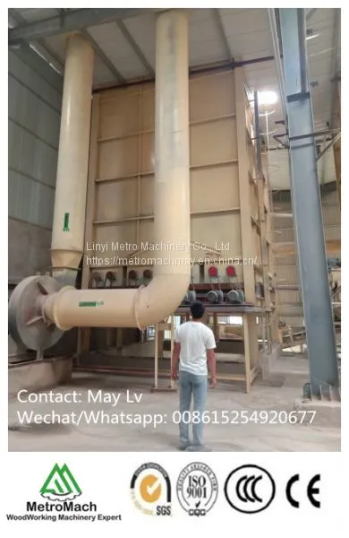 High Capacity Complete Particle Board Chipboard Production Machine Line photo-5