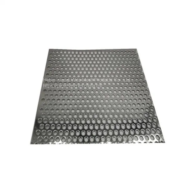 China Supplier Products 2mm Hole Micro Hole Gal2.3mm Thickness SS 316 Stainless Steel Perforated Steel Sheet photo-3