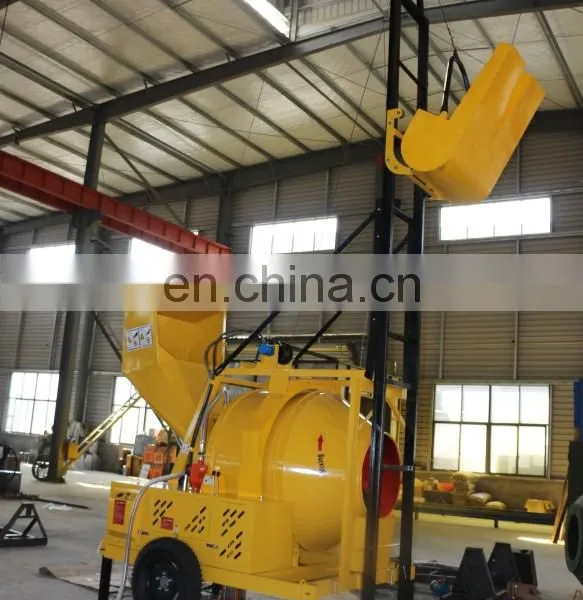 Price of 500 L Concrete Mixer Diesel Power Concrete Mixer photo-6