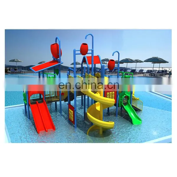 Factory Price Kids Playground Equipment Pool Slide Private Water Parks for Hotels JMQ-G140A photo-3