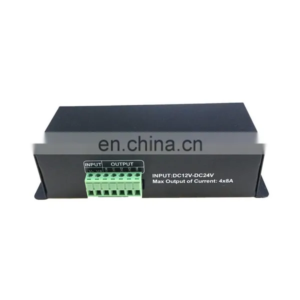 DC 12V-24V 3 Channel DMX 512 Decoder LED Controller for RGB 5050 3528 LED Strip Light photo-5