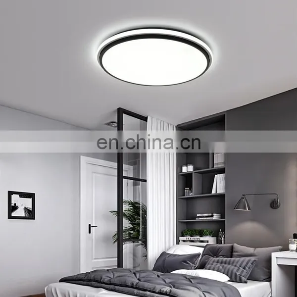 Nordic Luxury Bedroom Led Ceiling Lamp Round Creative Personality Living Room Lamps Simple Modern Ultra-thin Bedroom Lamp photo-2
