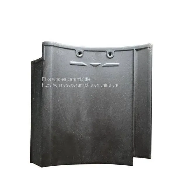 Red Ceramic Clay Roofing Japanese Roof Tiles for Sale photo-3