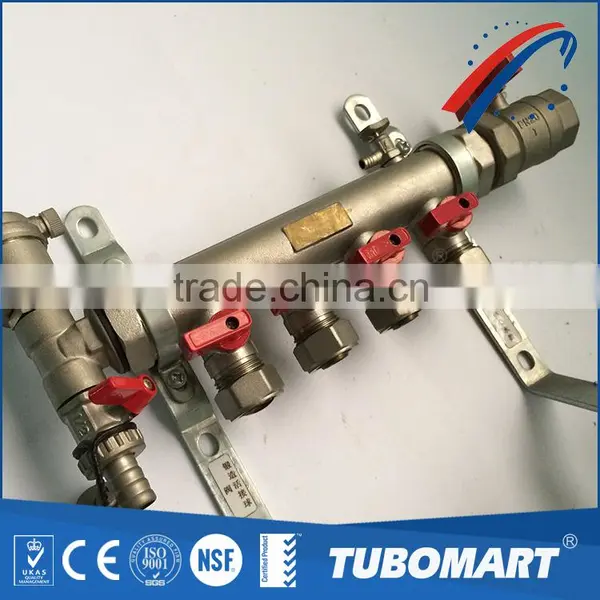 High Quality Stainless Steel Underfloor Heating Manifold Quality Choice photo-5
