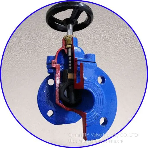 PN10 PN16 Z45X BS5163 Soft Seal Flange Ductile Iron Gate Valve photo-2