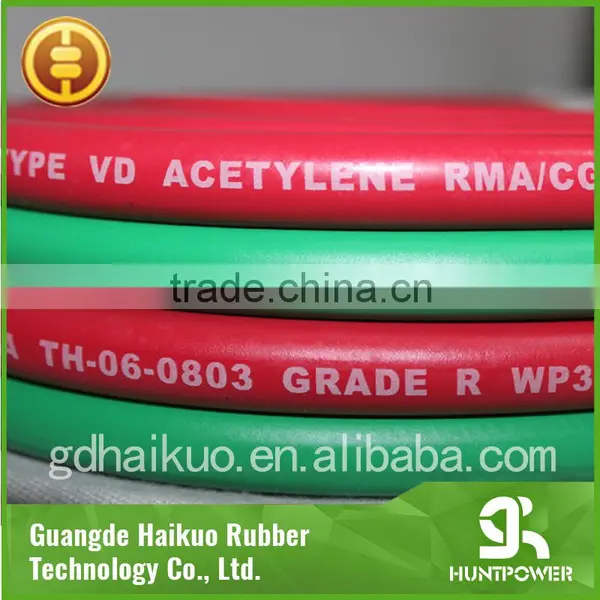 Flexible Oxygen and Acetylene Double Twin Single Welding Rubber Hose