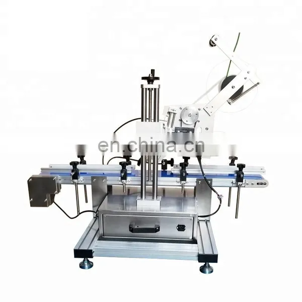 YTK-160 Tabletop Automatic Flat Labeling Machine For Flat Surface Box Bottles photo-3