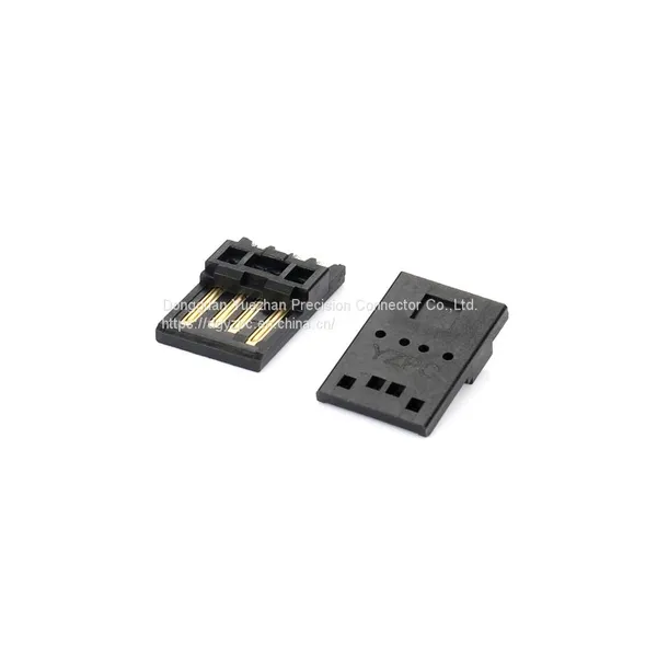 Cheaper USB2.0 A TYPE PLUG SOLDER(L17.5, Selective Gold 3U Solder photo-3