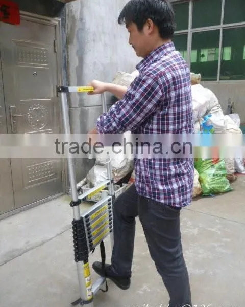 3.2M Aluminium Telescopic Ladder With Carry Bag photo-5