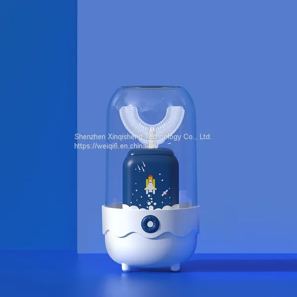 OEM Premium Rechargeable Children U-shape Rainbow Star Toothbrush StarToothbrush Kids Automatic Sonic Electric Toothbrush photo-4