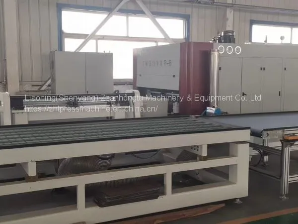 Tam Otomatik Pin Sistemli çevirme cihazı Membran Pres Makinesi ZHT TM3000P