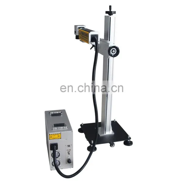 Automatic Laser Marker Raycus Laser Source 20W 30W 50W Table Fiber Laser Machine for Brass and Aluminum photo-3