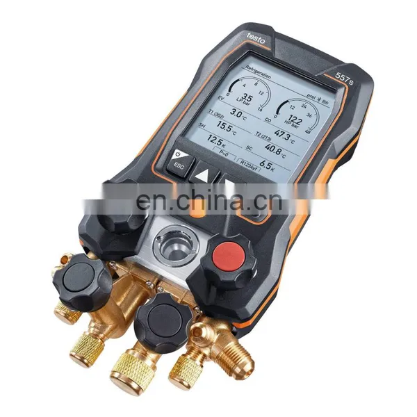 4 Valves Bluetooth Smart Digital Manifold Gauge Testo 557S Digital Manifold photo-3