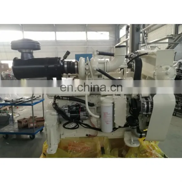 188hp Genuine Electric Start Marine Diesel Engine 6CTA8.3-M photo-4