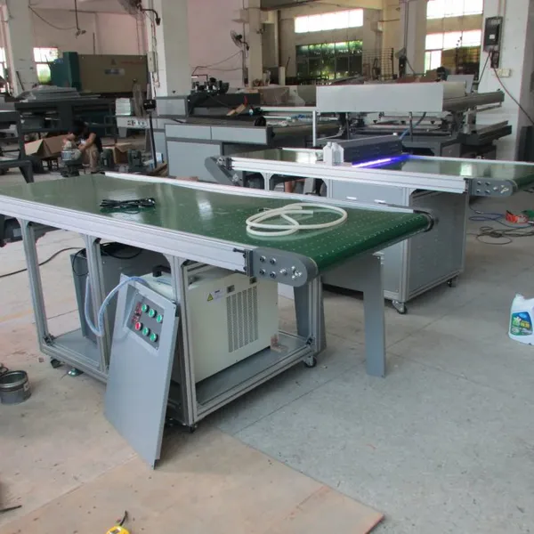 Automatic Vertical Sheet Silk Screen Printer With UV Dryer photo-3