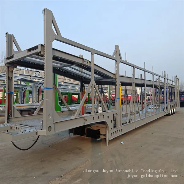 24 Meter Export Semi-trailer 10 Car Semi-trailer Export Russian Semi-trailer 3-axle Semi-trailer photo-4