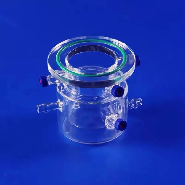 High Light Transmission Quartz Reactor for Photocatalysis Experiment