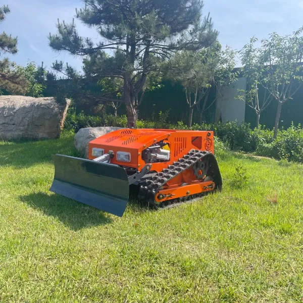 Vigorun  VTC550 Hot Selling Remote Control Crawler Brush Cutter Lightweight & Portable Grass Mini Robot Flail Lawn Mower