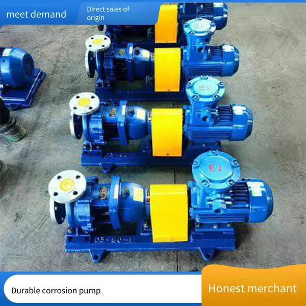 Pumps for Chemical Industry, Suitable for Strongly Acidic and Alkaline Corrosive Liquids, Acid and Alkali Resistant Water Pumps, Customized Wholesale, Ultra-long Durability