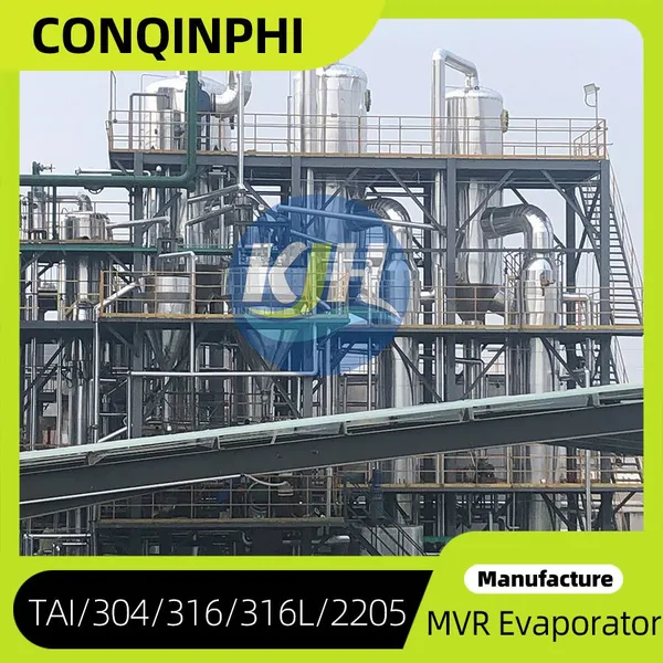 Double-effect MVR Evaporator With Stainless Steel Construction and Standard Compliant Design photo-3