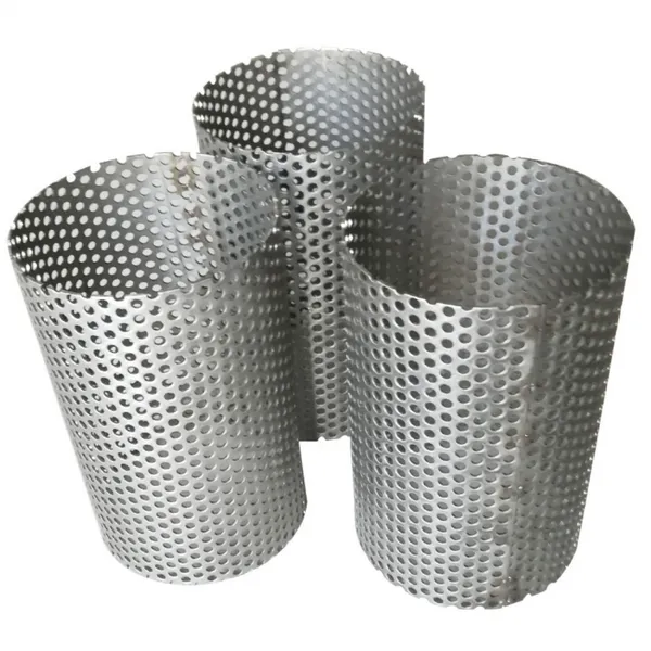 Sanitary Stainless Steel Strainer Basket, 0.5mm Mesh, 120 Grit, 4