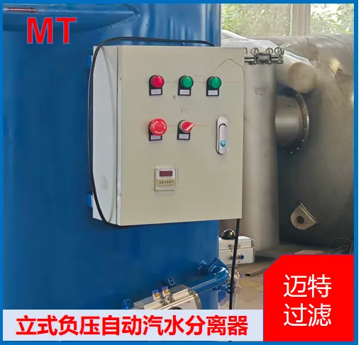 Vertical Negative‑Pressure Steam‑Water Separator, Vacuum Pump Inlet Gas‑Liquid Separator photo-5