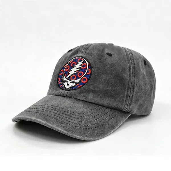 Premium 6 Panel Baseball Cap With Personalized 3D Embroidery Design photo-3