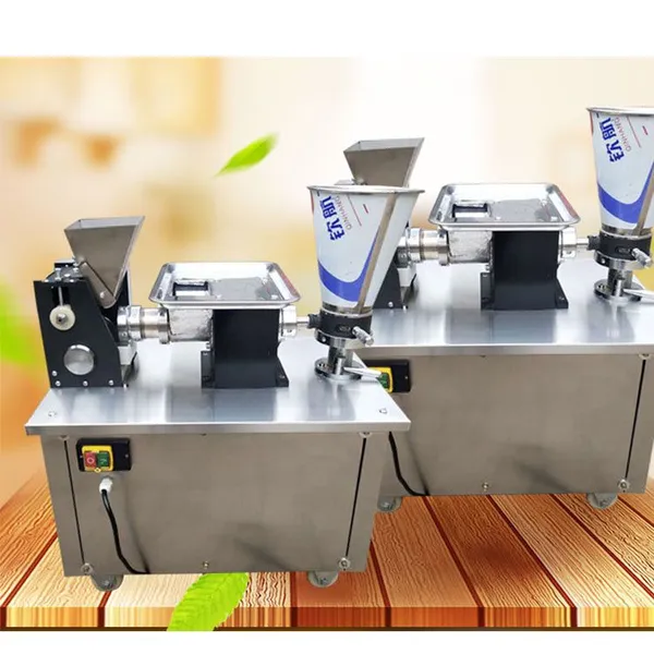 SN-QDMECH Electric Commercial Dumpling Making Machine Dumpling Forming Machine Gyoza Maker Frozen Food Factory photo-2