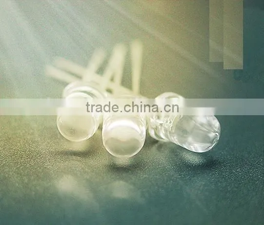 Through Hole 5mm Led Diode With 15 / 20 / 30 Degree Viewing photo-2
