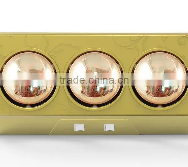 Wall Mount Bathroom Heater Lamps With CE,ROHS,SASO Certifications