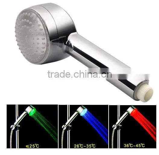 Wholesale Bathroom Accessories LED Shower LED Hand Shower photo-2