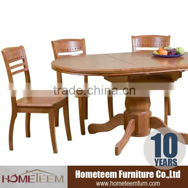 4 Seaters Dining Table in Carved Wood Furniture Legs photo-2