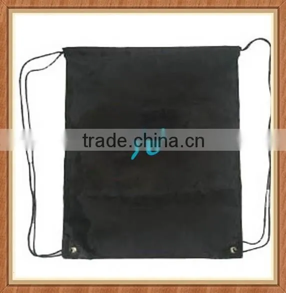 Customized Good Quality Cheap Polyester Blank Drawstring Bag photo-2