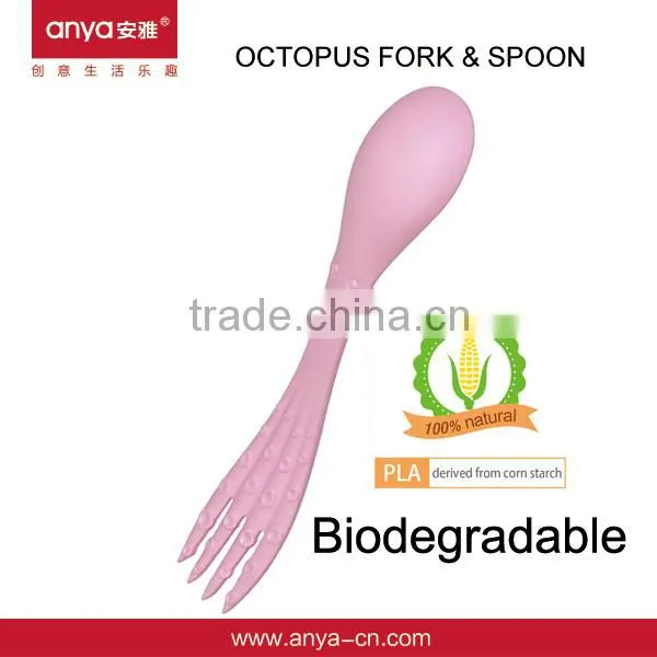 D654 Outdoor PLA Spoon Fork and Spoon Spoon and Fork