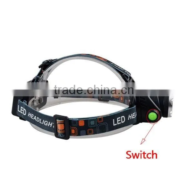 High Power Rechargeable Headlamp Safe Helmet Headlamp Rechargeable photo-3