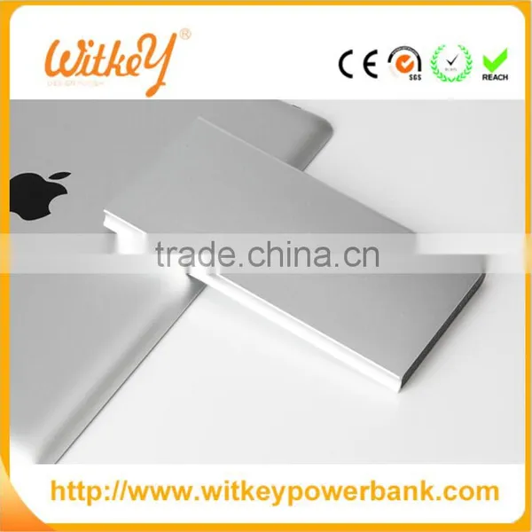 Dual USB Quick Charge 2.0 Aluminium Portable Power Bank Metal Wire Drawing Panel Smart Digital