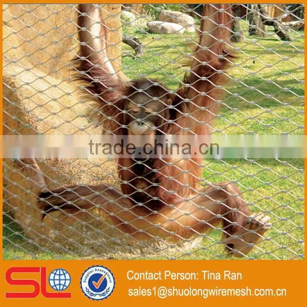 2mm Rope Wire Ferruled Stainless Steel Rope Mesh Net photo-2