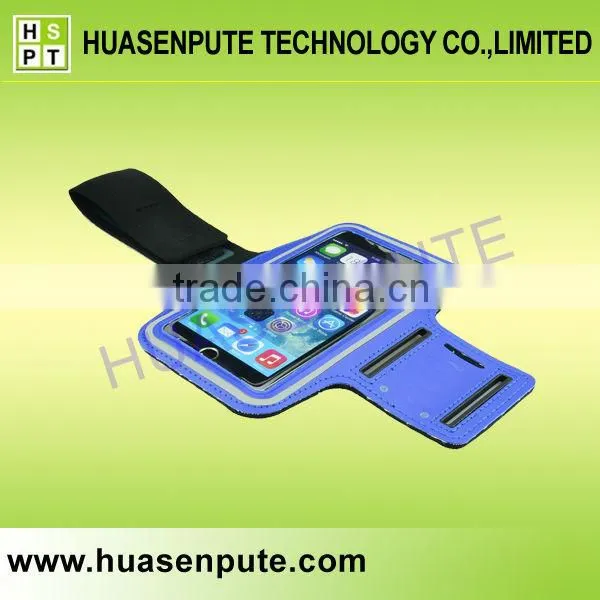 Wholesale 5.5 Inch Adjustable Waterproof Neoprene Outdoor Sports Armband For Iphone 6 Plus