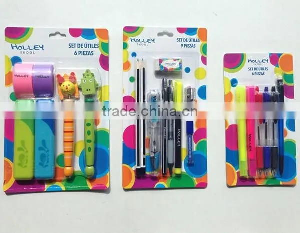 2015 9pcs Stationery Set photo-2