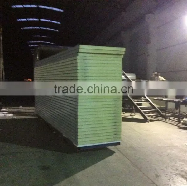 75mm Thickness PU Foam Sandwich Wall Panel, Wall Sandwich Panel Price for Refrigerating Room photo-4