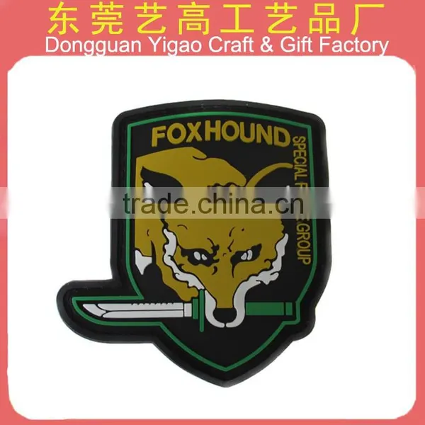 Factory Hot Sale Cheap Custom PVC Soft Rubber Patch Logo photo-5