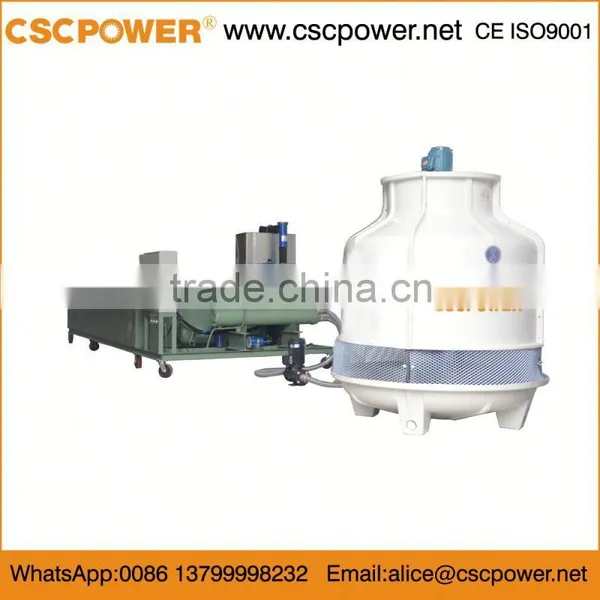 Brine 10t Containerized Block Ice Machine With Crane System photo-5