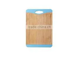 Rectangle Double Side Plastic & Bamboo Cutting Board