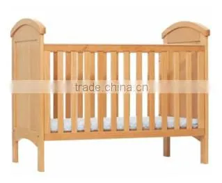 Healthy Pine Wood Baby Crib photo-2