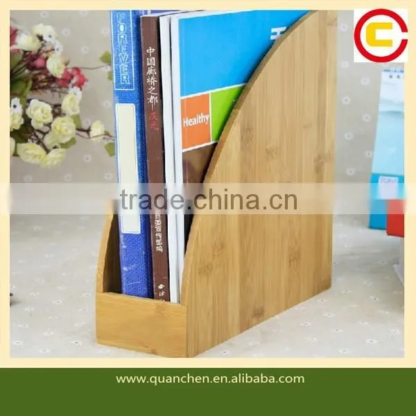 Nature wooden bookend for office or study