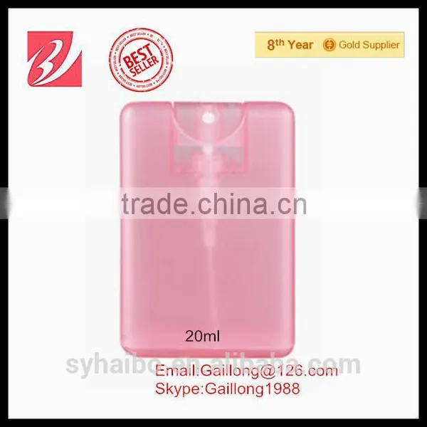 20ML Perfume Spray Credit Card Shape Bottle