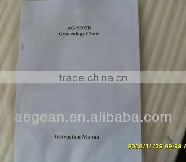 AG-S102B CE Manual Chair Gynecological Examination Set photo-4